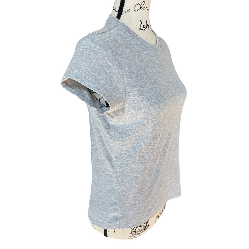 BDG Spill The Tee Urban Outfitters Gray Cropped Basic Tee Short Sleeve XS - Picture 9 of 13
